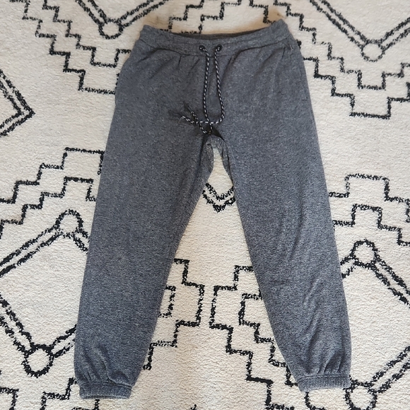 Eddie Bauer Women's Charcoal Fleece Sweatpants Sz Med - Picture 1 of 7
